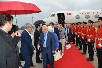 TBMM Başkanı Çiçek, Arnavutluk'a Geldi