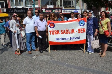 Türk Sağlık-Sen'den İş Bırakma Eylemi