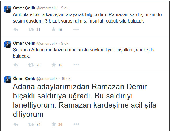 AK Parti milletvekili adayı bıçaklandı