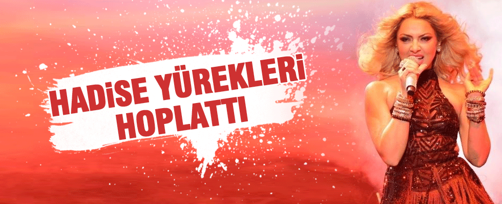 Hadise Çanakkale'de sevenleriyle buluştu