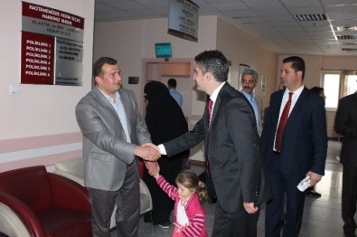 Tarıkdaroğlu, Hasta Ziyaretindeydi