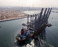 YARıMCA - Türkiye'nin En Büyük 4 Dev Vinçi Körfez'e Ulaştı