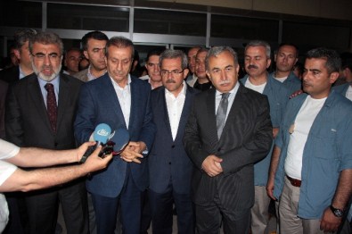 Bakanlardan Bıçaklanan Milletvekili Adayına Ziyaret