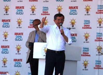 Başbakan Ahmet Davutoğlu Manisa'da