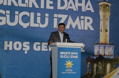 Davutoğlu İzmir'de Konuştu