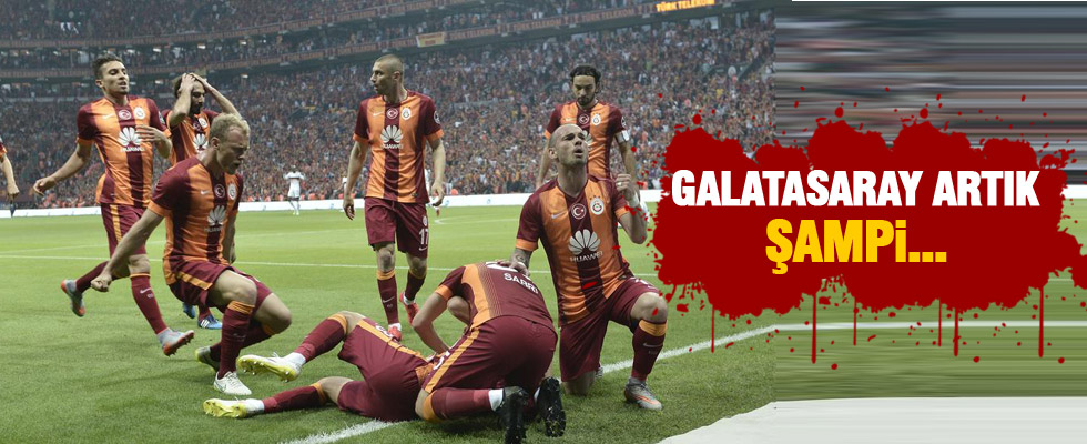 Galatasaray'dan şampiyonluk yolunda dev adım