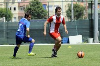 İSMAİL KAŞDEMİR - Eski Milli Futbolcular, Görme Engellilerle Golbol Oynadı