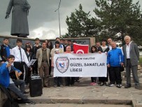 Güzel Sanatlar Lisesi'nden Tabyalar Yürüyüşü