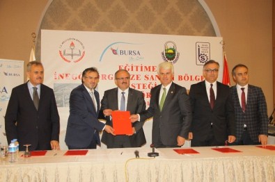 İnegöl OSB Ortaokulu Protokolü İmzalandı