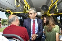 MHP'li Tarkan Akıllı Halk Otobüsünde Oy İstedi