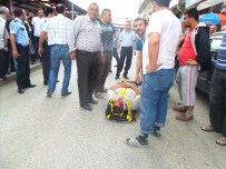 Motosiklet Yayaya Çarptı Açıklaması 2 Yaralı