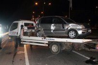 POLİS KONTROLÜ - Tekirdağ'da Zincirleme Kaza Açıklaması 6 Yaralı