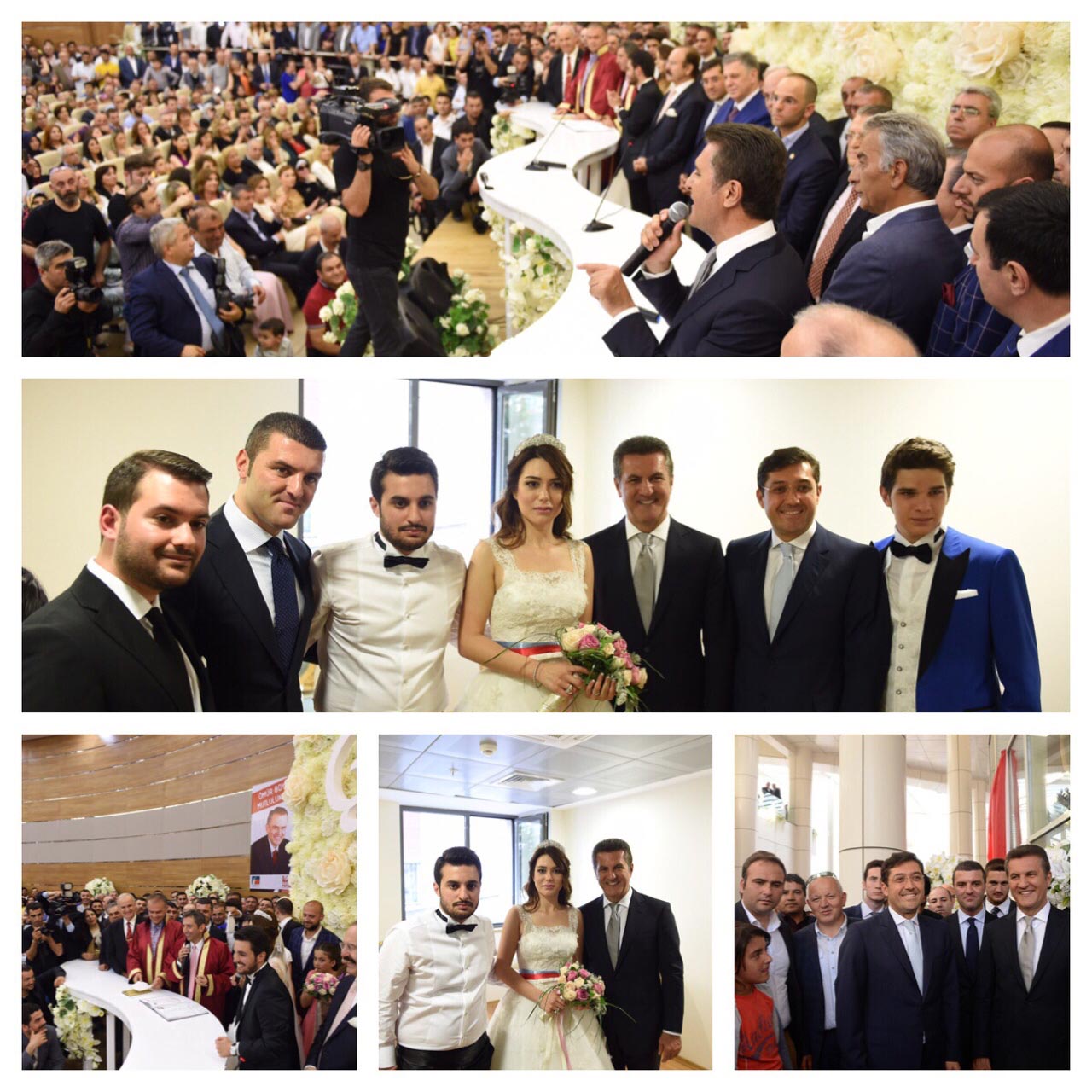 Hüseyin Avni Sipahi'nin oğlu dünya evine girdi