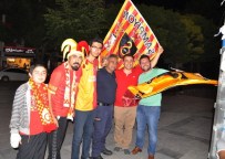 Aksaray'da Galatasaray Coşkusu