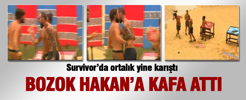 Bozok, Hakan'a kafa attı