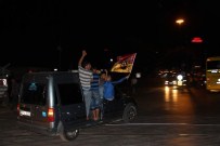 Gaziantep'te Taraftarlar Galibiyeti Kutladı