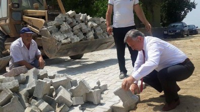 İpsala'daki Yol Onarım Çalışmaları
