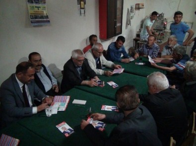 MHP'li Adaylar, Doğanşehir İlçesini Ziyaret Etti