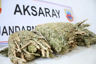 Aksaray'da 5 Kilogram Esrar Ele Geçirildi