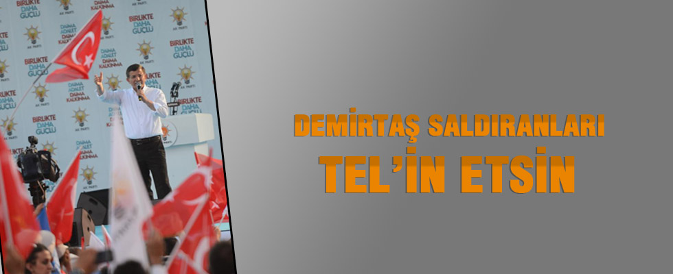 Davutoğlu'ndan Demirtaş'a 'havalimanı' yanıtı