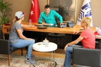 Dünya 2.'Si Lena, Başkan Kocadon'u Ziyaret Etti