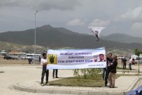 MEZOPOTAMYA - Havaalanı Açılışında Dikkat Çeken Pankart