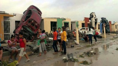 Meksika'yı Fırtına Vurdu Açıklaması 13 Ölü