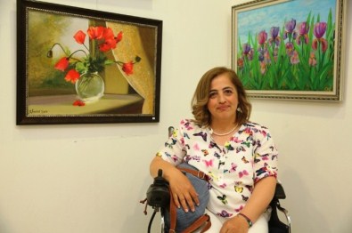 Resim Atölyesi Kursiyerlerinden Sergi