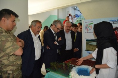 Tercan Anadolu Lisesi TÜBİTAK 4006 Bilim Fuarı Açılışı Yapıldı