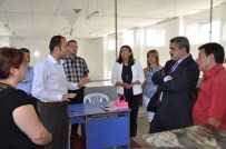 İSABEYLI - Başkan Alıcık, İsabeyli El Sanatları Kursunu Ziyaret Etti