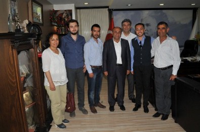 Başkan Hasan Arslan'a Sivaslılardan Ziyaret