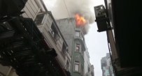 TARLABAŞı - Beyoğlu'nda Yangın Paniği