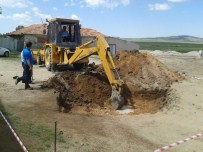 DÖĞER - Döğer'de İzin Alınarak Define Arandı