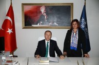 O Vali'yi Makamında Ziyaret Etti