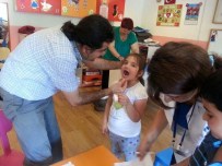 AVRUPA ÜLKELERİ - Ana Sınıfı Öğrencilerine Flor Vernik Uygulaması Başladı
