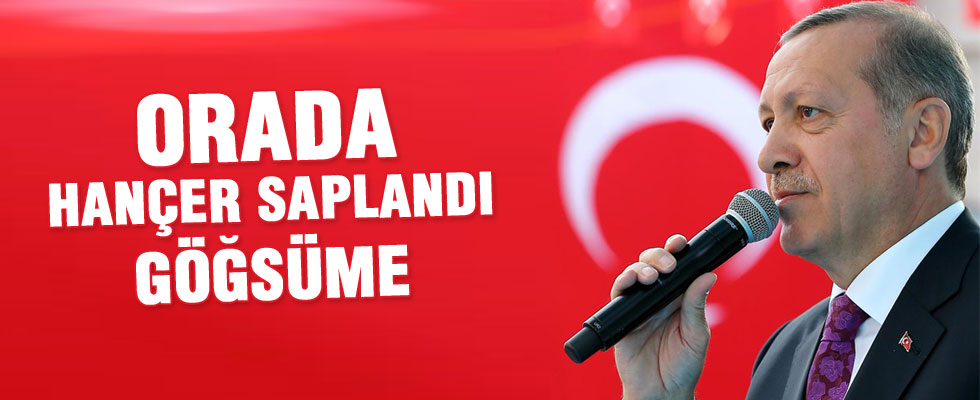Cumhurbaşkanı Erdoğan'ın Aksaray konuşması