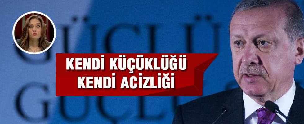 Cumhurbaşkanı Erdoğan CNN Türk Spikeri Nevşin Mengü'yü eleştirdi