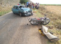 BAŞPıNAR - Kırıkhan'da Trafik Kazası Açıklaması 1 Ölü, 1 Yaralı