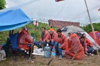 İŞ BIRAKMA EYLEMİ - Otosan İşçileri Eylemin 4'Üncü Gününde