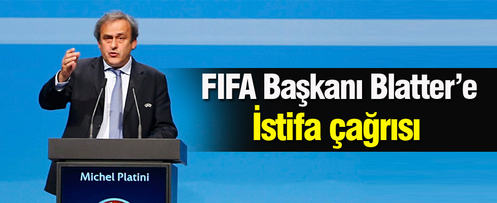UEFA Başkanı Platini'den FIFA açıklaması