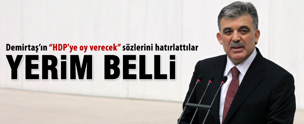 Abdullah Gül: Ben bir partinin kurucusuyum, yerim belli