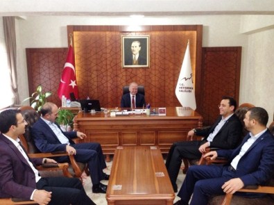 AK Parti Milletvekili Adayları Vali Ceylan'ı Ziyaret Etti