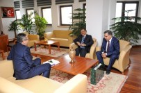 DIPLOMAT - Başkan Tiryaki'ye Diplomatik Ziyaretler