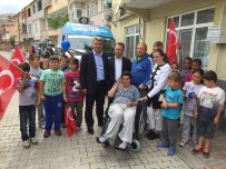 Canbey'den, Engelli Vatandaşa Tekerlekli Sandalye