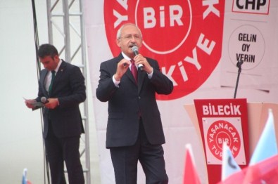 CHP Lideri Kılıçdaroğlu Bilecik'te