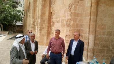 Kızıltepe'deki Tarihi Ulu Cami'de Restorasyon Çalışmaları Başladı