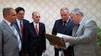 RUMELİ TÜRKLERİ - Makedonya Jupa Belediye Başkanı Başkan Vekili Özak'ı Ziyaret Etti