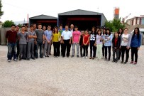 BÜYÜKŞEHİR KANUNU - Öğrenciler Asfalt Şantiyesini Gezdi