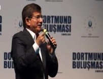 SEÇİM MİTİNGİ - Davutoğlu Dortmund mitinginde konuştu