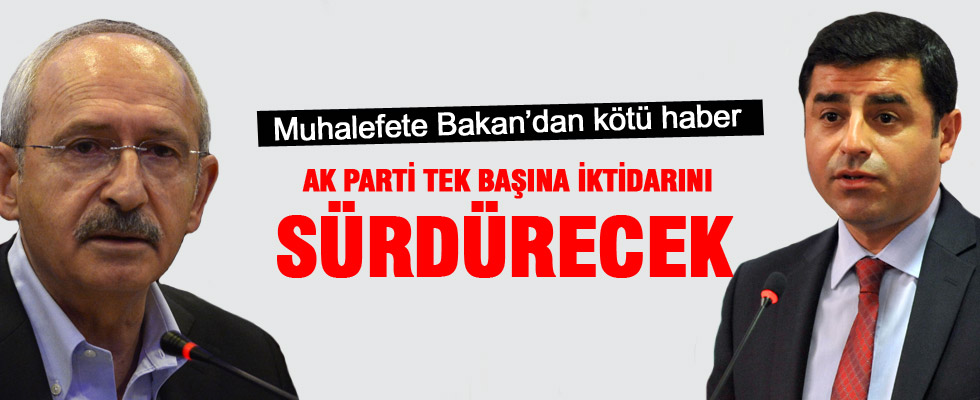 Taner Yıldız: Tek başına iktidar sürecek